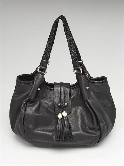 gucci marrakech black|Gucci Leather Marrakech Large .